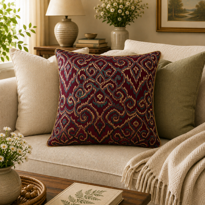 Heritage Ikat Cushion